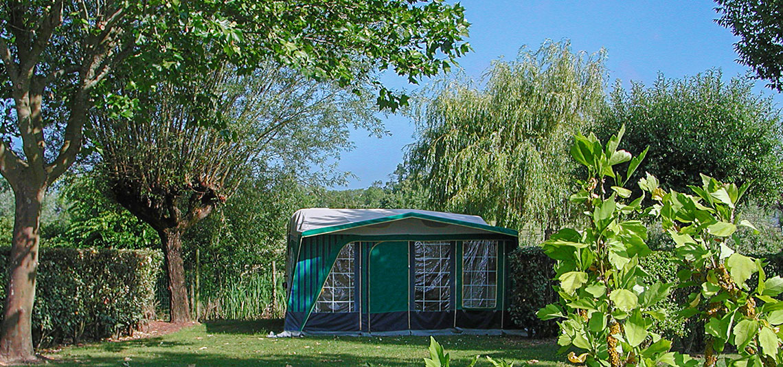 emplacement du camping Val-Vert - charente-maritime