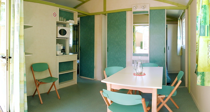 chalets confort au camping Val-Vert - charente-maritime