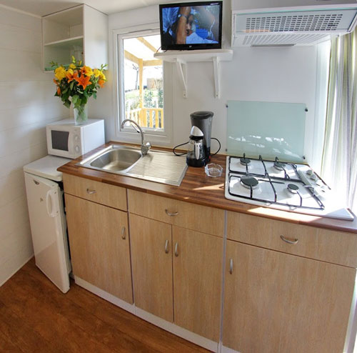 mobile home 25m² au camping Val-Vert - charente-maritime