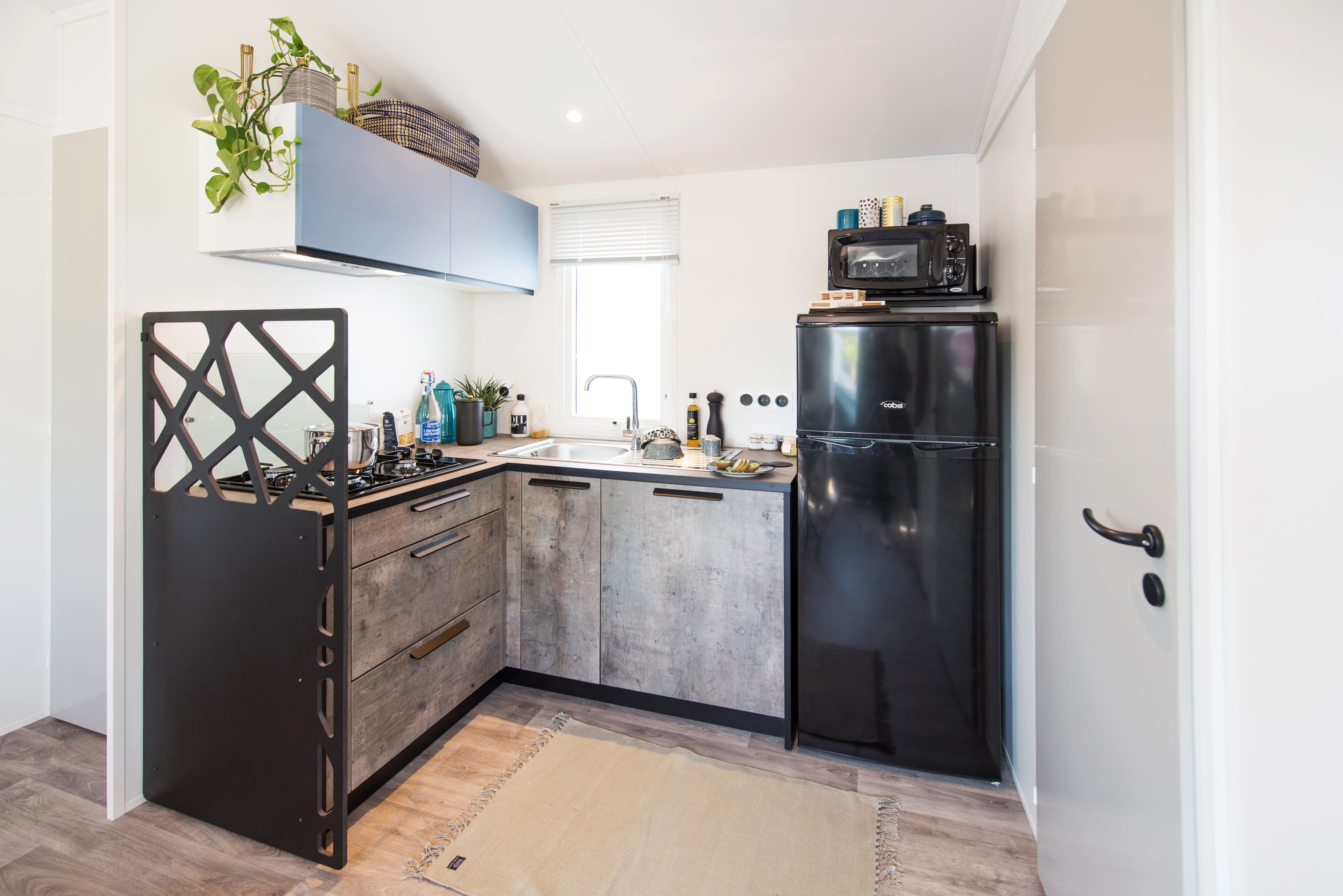 mobilhome grand confort au camping Val-Vert - charente-maritime