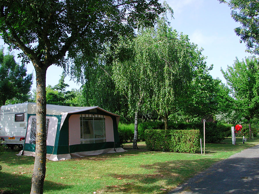 emplacements au camping Val-Vert - charente-maritime
